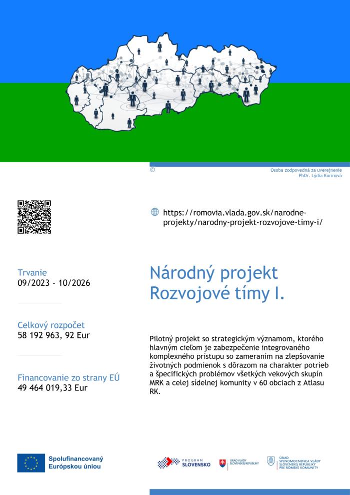 Projekt NP RT - plagát